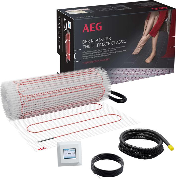 Actual product image AEG Haustechnik Basic Thermo Floor TBS TB 160/1 Set Plus, electric underfloor heating, complete set 1 m², 160 W/m²