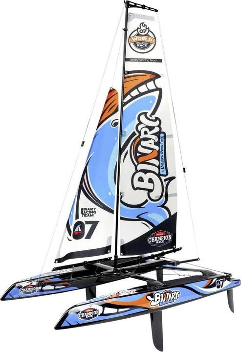 Actual product image Joysway Binary V3 RC Sailboat RtR 400mm