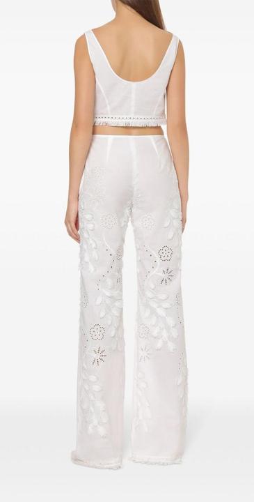 Actual product image Alberta Ferretti Pantaloni Bianco (44)