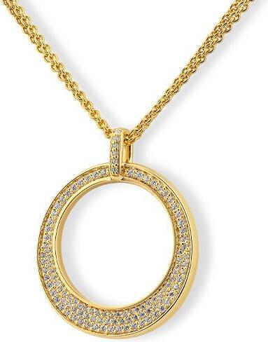 Breuning ANHÄNGER - BRILL. 0,531 Ct. H/si (750/18 K Gold)