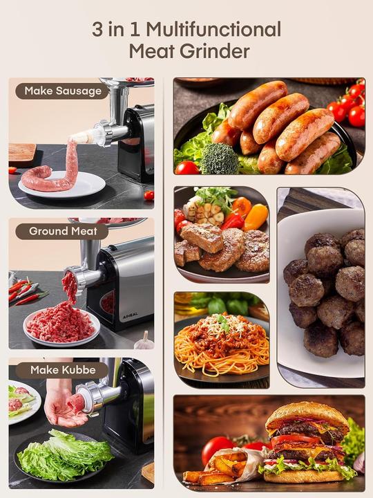 Actual product image Fohere Fleischwolf mit Wurstfüller