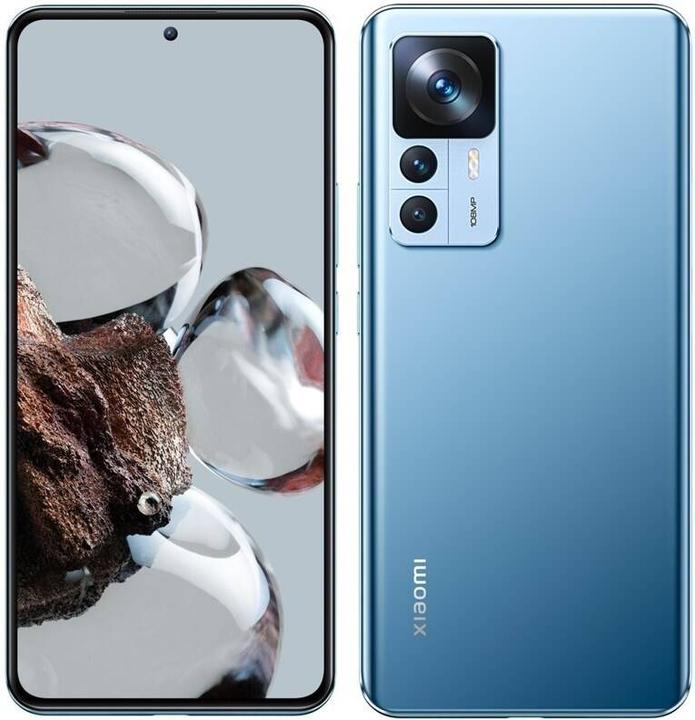 Productafbeelding Xiaomi 12T (256 GB, Blauw, 6.67", Dubbele SIM, 108 Mpx, 5G)