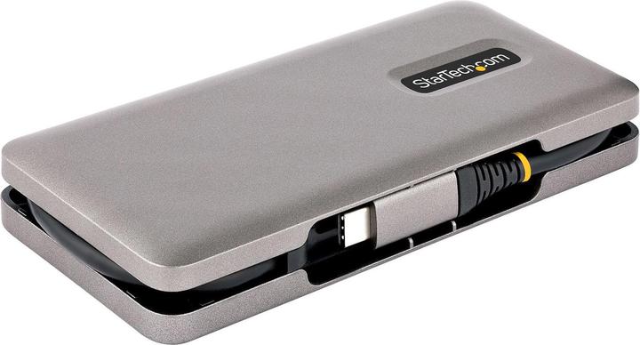Image du produit StarTech com HB31CM4CPD3, Avec fil, USB 3.2 Gen 2 (3.1 Gen 2) Type-C, 100 W, Gris, 10 Gbit/s, Plasti (USB-A, 4 Ports)