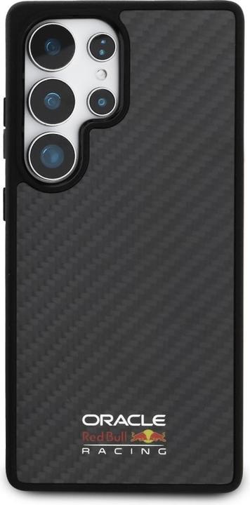 Produktbild Red Bull Real Carbon Fiber Shiny Logo MagSafe Case for Samsung Galaxy S25 Ultra Black (Samsung Galaxy S25 Ultra)