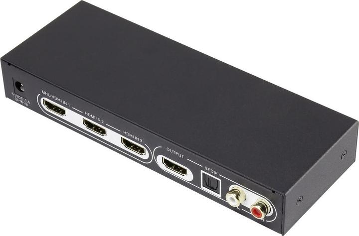 SpeaKa Professional 3 port HDMI switch 1360279 3D