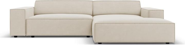 Actual product image Micadoni Velvet Modular Right Corner Sofa, "Jodie", 3 Seats, 224x166x70Made in Europe (Corner sofa)