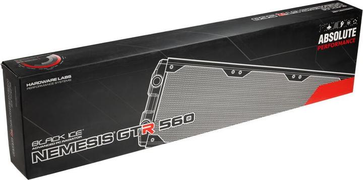 Actual product image Hardware Labs Black ICE Nemesis Radiator GTR 560 bk 1020454 (140 mm)