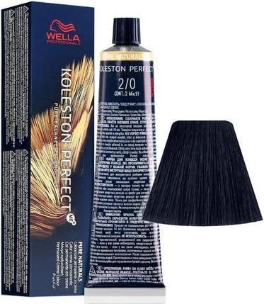 Actual product image Wella KOLESTON PERFECT ME+ PURE NATURALS 2/0 60 ml (0, 2)