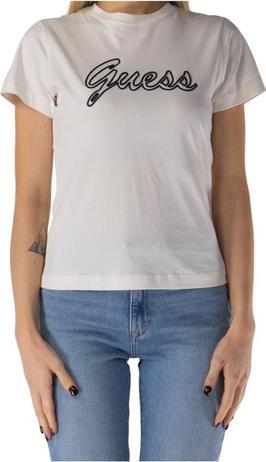 Image du produit Guess Damen T-Shirt Active Tee Ecru (M)