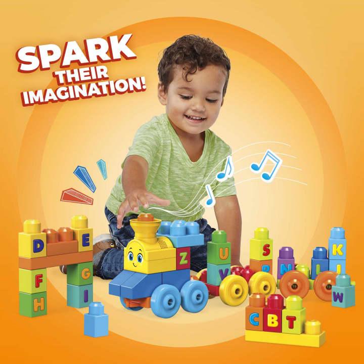 Actual product image Mega Bloks ABC-Lernzug