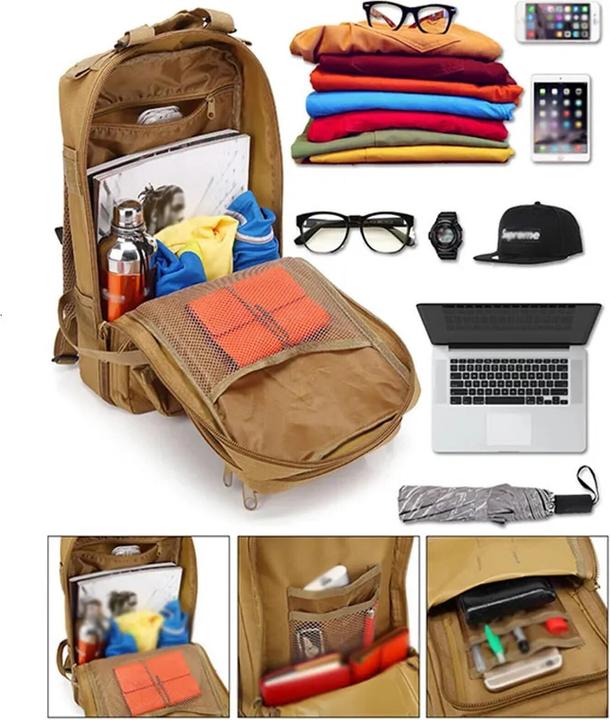 Produktbild Extralink Militär Rucksack Taktischer Militärischer Touristischer 30l Mil-667 (30 l)