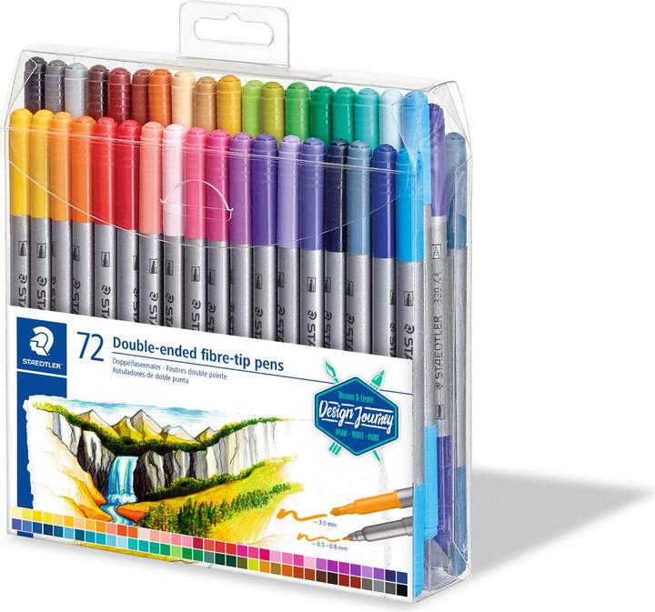 Image du produit Staedtler Design Journey (Multicolore, 72 x)