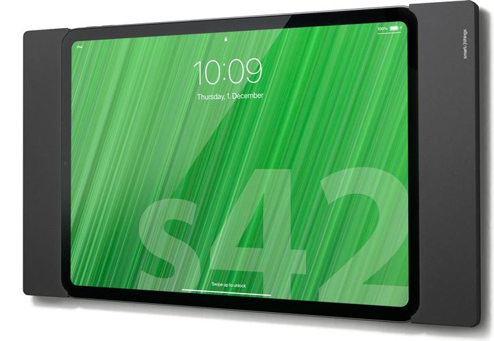 smart things sDock Fix s42, schwarz - Wandhalterung/Ladestation für iPad 10. Gen., 10,9 Zoll 2022