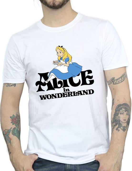 Immagine prodotto Disney Maglietta uomo Alice In Wonderland Tea Drinker Classic (XL)