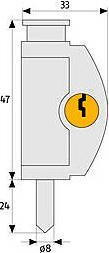 Actual product image Abus FTR42 W AL0125 Additional window lock