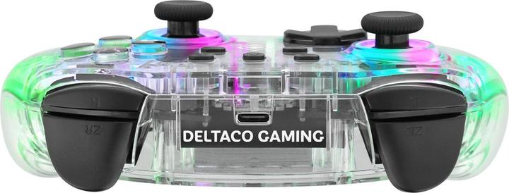Immagine prodotto Deltaco Gaming Trasparente (Switch, Switch OLED, PC, Android, iOS)