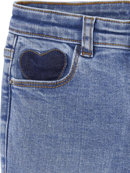 Actual product image Vertbaudet Mädchen Slim-Jeans, Hüftweite COMFORT (146)