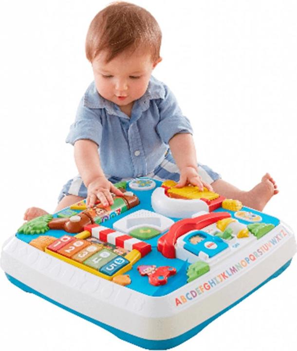 Image du produit Fisher-Price Table d'apprentissage Laugh & Learn Puppy's Around the Town (en anglais)