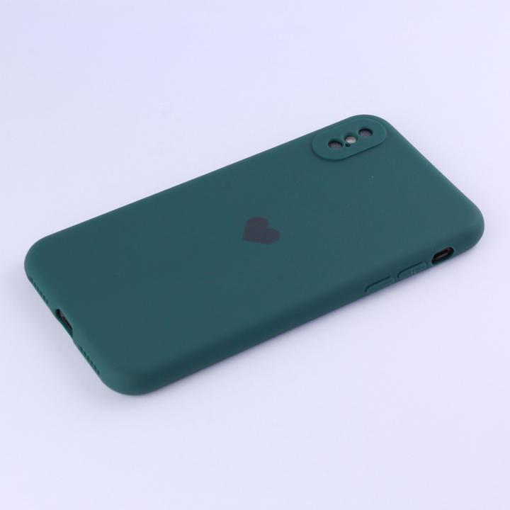 Image du produit PhoneLook Coque Silicone Mat Coeur (Apple iPhone X, Apple iPhone XS)