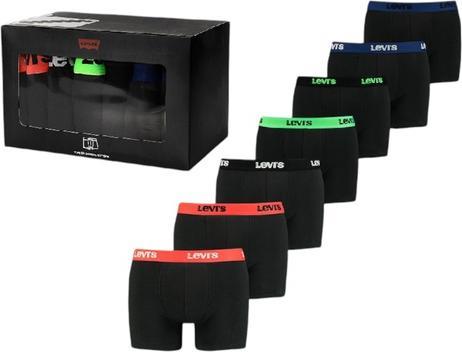 Immagine prodotto Levis Boxer da uomo in confezione regalo, confezione da 7 pezzi (M, Confezione da 7)