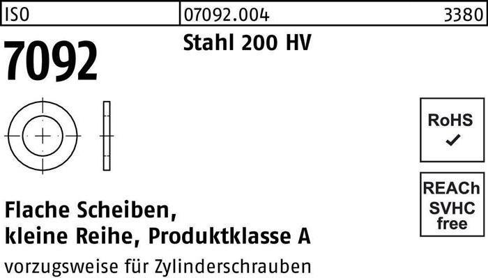 Image du produit Rondelle ISO 7092 2 Acier 200 HV