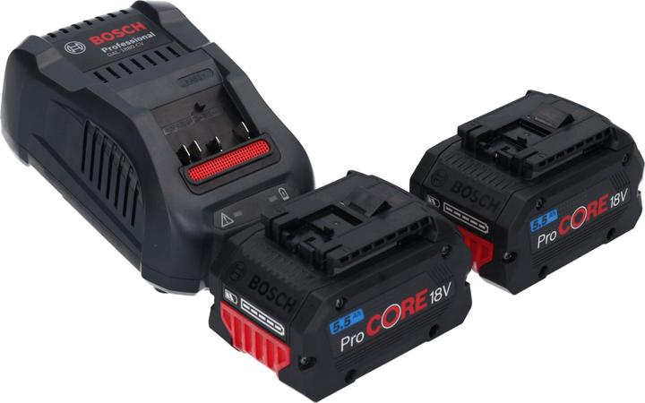 Actual product image Bosch Professional Bosch GHE 18V-50 Professional Akku Heckenschere 18 V 50 cm Brushless + 2x ProCORE Akku 5,5 Ah + (Rechargeable battery operated)