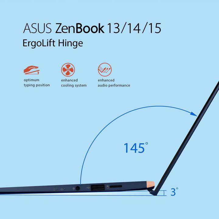 Produktbild ASUS ZenBook 15 UX534FTC-A8122T (15.60", Intel Core i7-10510U, 16 GB, 512 GB, CH)