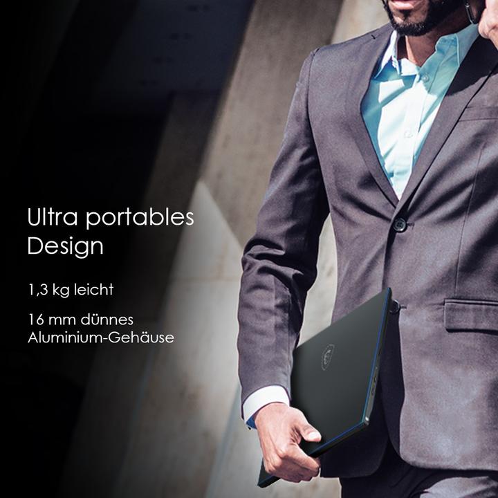 Image du produit MSI Prestige 14 (14", Intel Core i7-10710U, 16 Go, 1000 Go, DE)