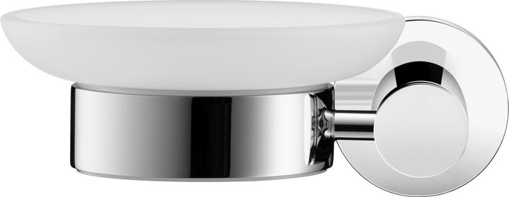 Produktbild Duravit Seifenhalter D-CODE mit Schale links chrom
