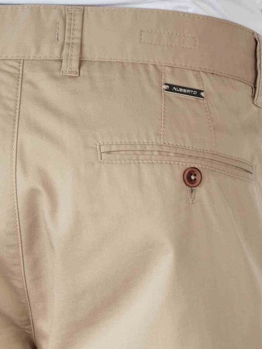 Actual product image Alberto Lou Pant Ceramica Gabardine brown melange (W31/L30)