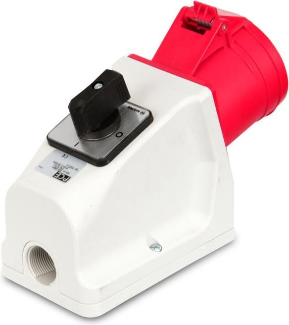 Immagine prodotto PCE 75925-6 Presa a muro con interruttore 32A 5p 6h IP44