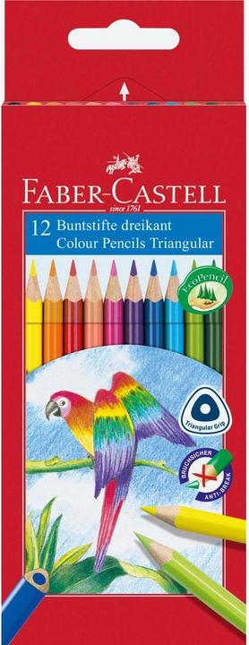 Image du produit Faber-Castell Crayons (Multicolore, 12 x)