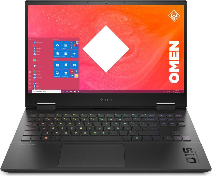 Produktbild HP Omen 15 (15.60", Intel Core i7-10750H, 16 GB, 1000 GB, CH)