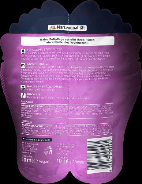 Image du produit dm Balea Set gommage et masque pour les pieds (Masque de pied, 10 ml)