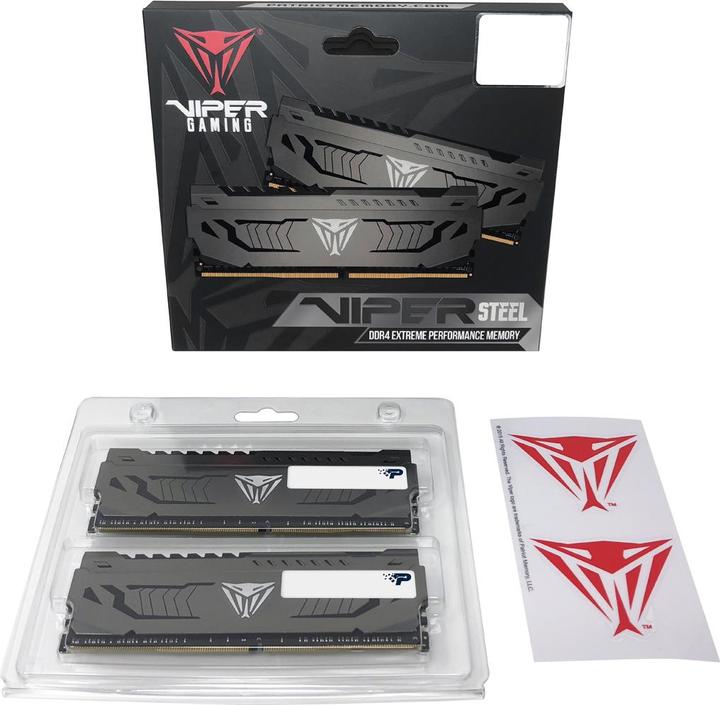 Produktbild Patriot Viper Steel (2 x 8GB, 4400 MHz, DDR4-RAM, DIMM)