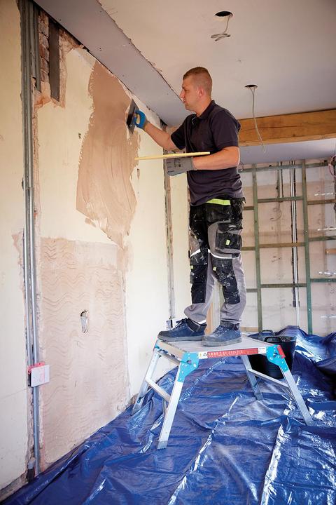 Produktbild Silverline Quadratische Arbeitsplattform 500 mm (Arbeitsplattform, 71 cm)