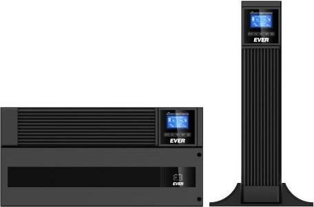 Actual product image Ever T/PWPLRT-116K00/00 uninterruptible power supply (UPS) 6000 VA 6000 W 2 AC outlet (6000 VA, 6000 W, Online double converter UPS)