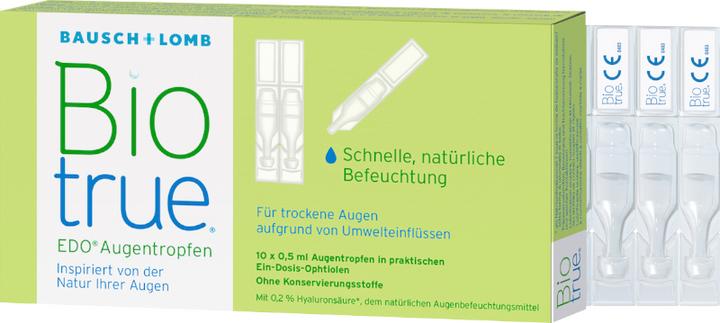 Biotrue EDO 10x0.50ml Augentropfen (10 ml, 5 Stück)