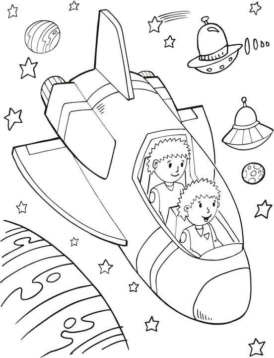 Produktbild NASA: Mein Malbuch
