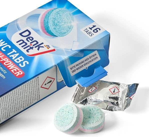 Produktbild dm Denkmit WC-Reiniger Tabs