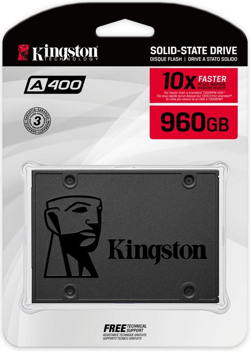 Actual product image Kingston A400 (960 GB, 2.5")