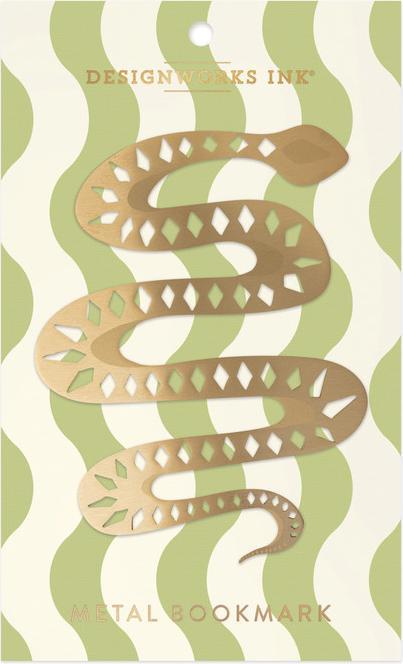 Designworks Buchzeichen Metall - Mister Slithers