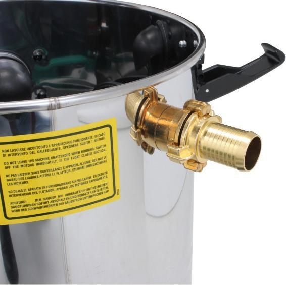 Image du produit Cleancraft Aspirateur à pompe flexCAT 141 EP Aspirateur spécial avec pompe à eau intégrée (Aspirateur eau et poussière)
