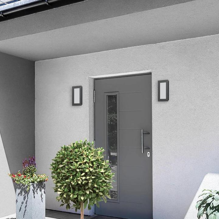 Actual product image LCD Outdoor lights with motion detector (1200 lm, IP44)