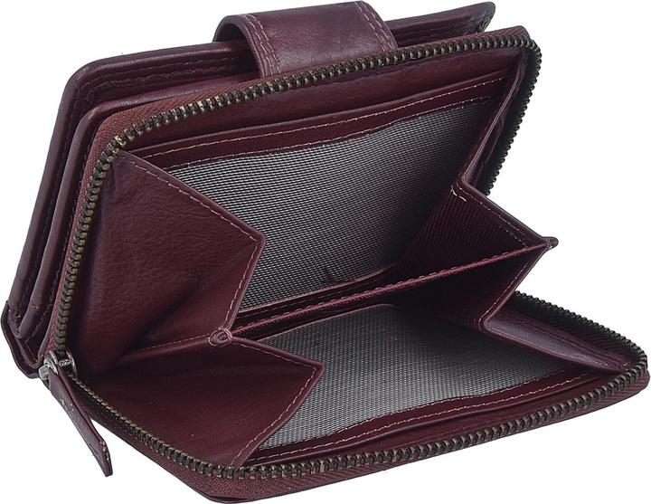 Actual product image Greenburry Spongy wallet leather 9 cm