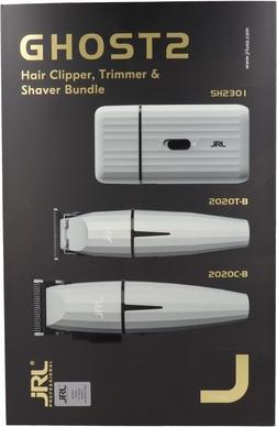 Produktbild JRL Pro Ghost Kit 2 Clipper Trimmer Rasierer Bundle - Sh230i, 2020t-B, 2020c-B