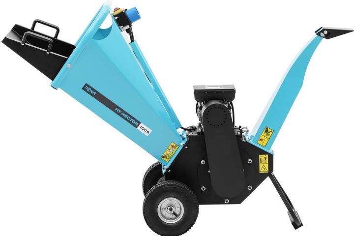 Produktbild Hillvert Gartenhäcksler Elektro-Häcksler Schredder Holzhäcksler 3000 W 80 mm