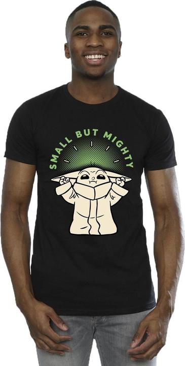 Immagine prodotto Star Wars The Mandalorian Small But Mighty Grogu Maglietta Uomo (4XL)