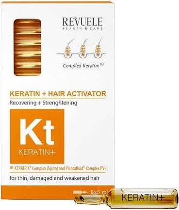 Produktbild Revuele Keratin + Hair Restoration Activator Ampoules 8 x 5ml (5 ml)