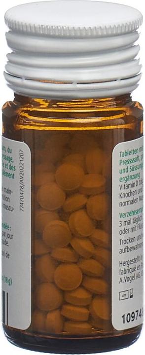 Actual product image A. Vogel Vitamin D3 with nettle tablets (180 Piece, Pills, 74 g)